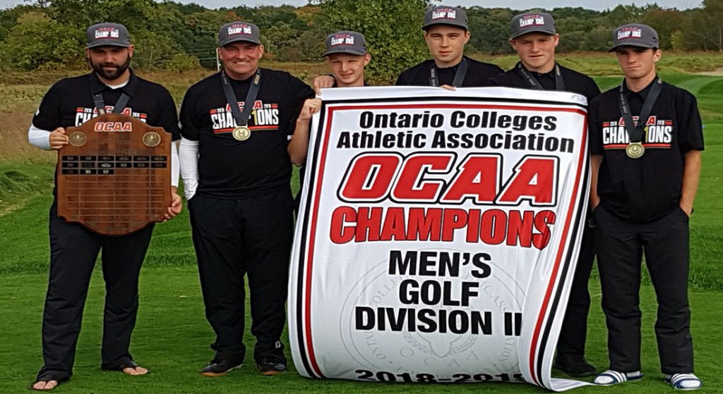 St. Clair Men's Golf Team Win Division II Gold