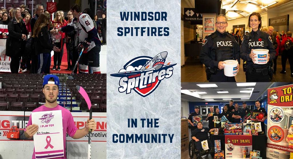 Windsor Spitfires fans raise $10,000 at charitable-themed home games