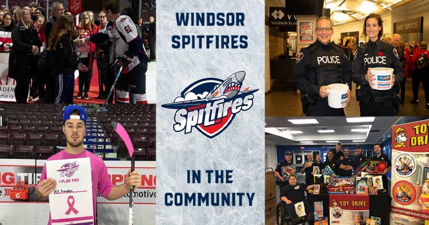 Windsor Spitfires fans raise $10,000 at charitable-themed home games