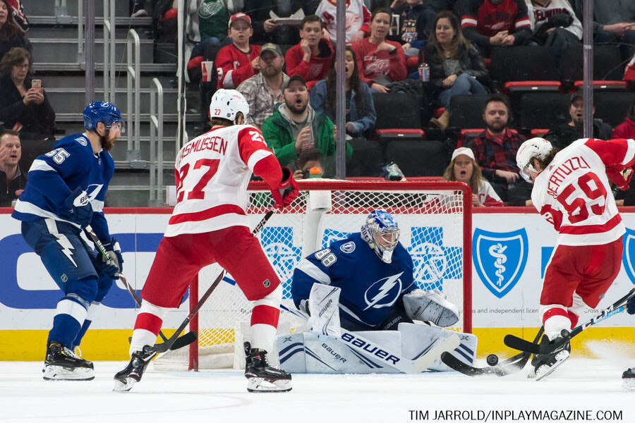 Tampa Bay Lightning vs Detroit Red Wings March 14 2019 In Play! magazine