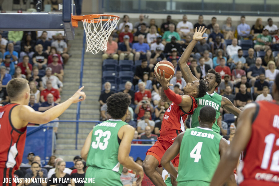 CANADA'S MEN'S BASKETBALL BEATS NIGERIA