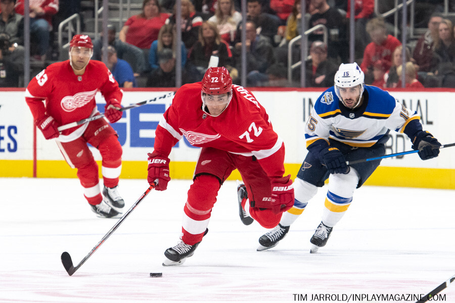 RED WINGS ACQUIRE ROBBY FABBRI FROM BLUES
