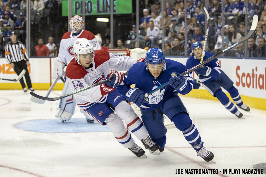 Leafs vs Canadiens Sept 25 2019