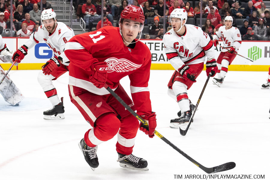 Detroit Red Wings #11 RW Filip Zadina