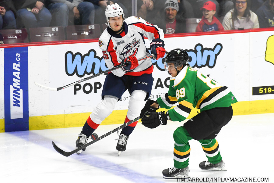 London Knights at Windsor Spitfires Nov 24 2021