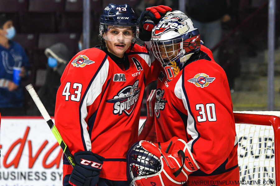 Windsor Spitfires December 8 2021 (Tim Jarrold In Play! magazine)