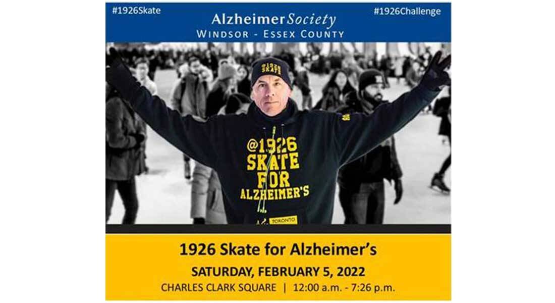 Steve McNeil Skates for Alzheimer’s