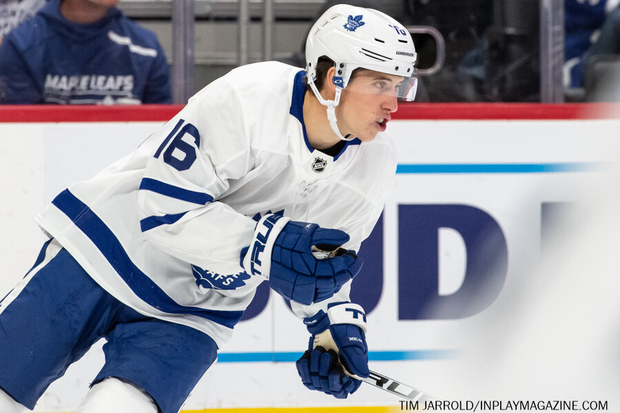 Mitchell Marner, Toronto Maple Leafs, Photo: Tim Jarrold - In Play! magazine
