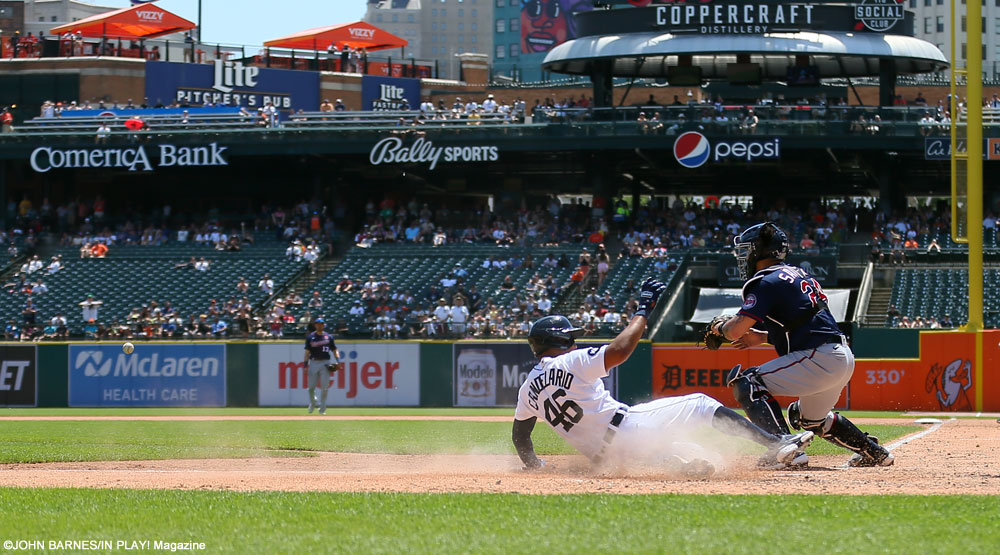 Minnesota Twins at Detroit Tigers May 30 2022. Photo: John Barnes - In Play! magazine