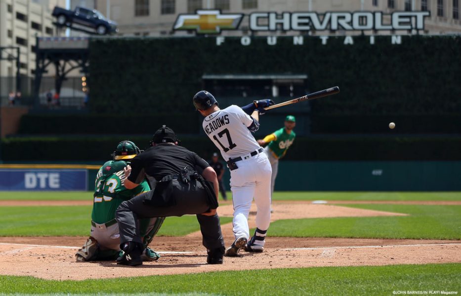 Oakland Athletics at Detroit Tigers May 12 2022. Photo: John Barnes - In Play! magazine