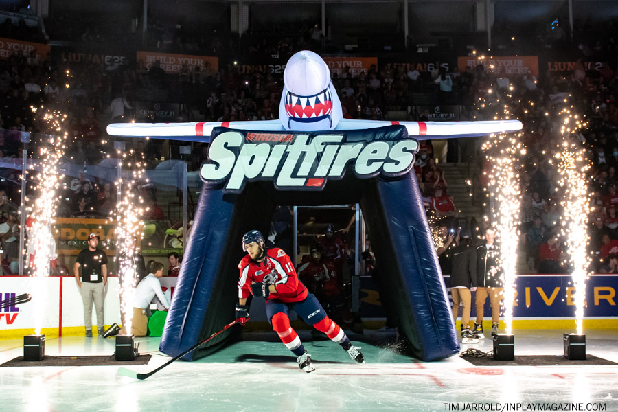 Hamilton Bulldogs at Windsor Spitfires June 13 2022. Photo: Tim jarrold - In Play! magazine
