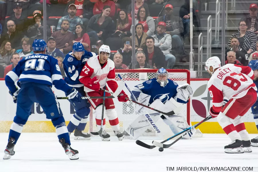 Red Wings vs Lightning March 14 2019
