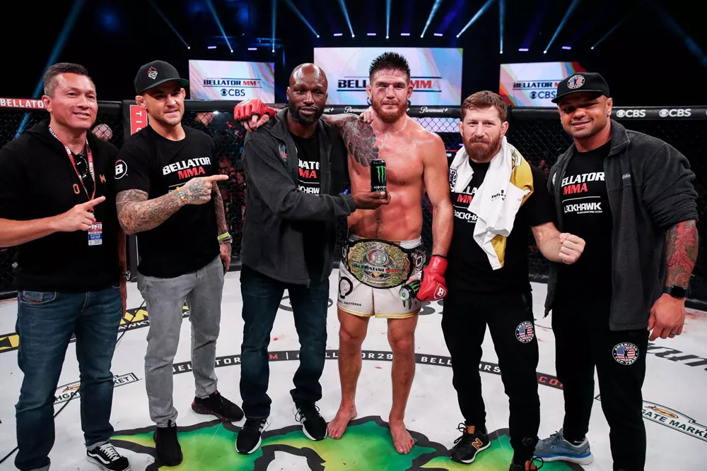 BELLATOR MMA OFFICIAL BLUE GROVE / 公式 青色 BELLATOR MMA OFFICIAL BLUE GROVE / 公式 青色