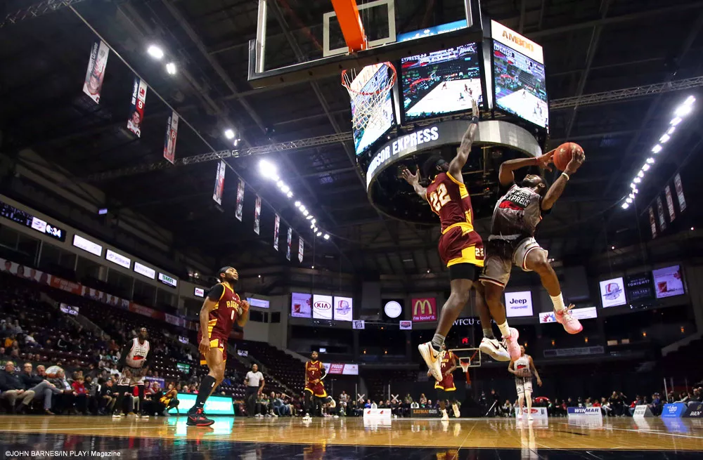 Newfoundland Rogues at Windsor Express February 8 2023. Photo John Barnes - In Play! magazine