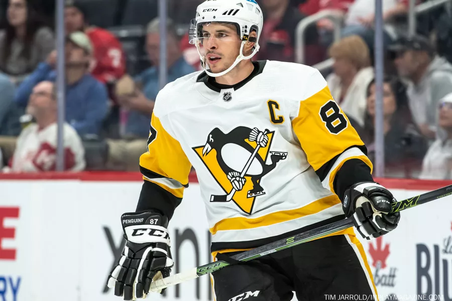 Sidney Crosby Pittsburgh Penguins - Photo Tim Jarrold - In Play! magazine