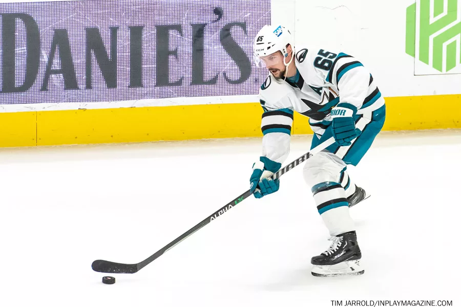 Erik Karlsson San Jose Sharks Photo Tim Jarrold - In Play! magazine