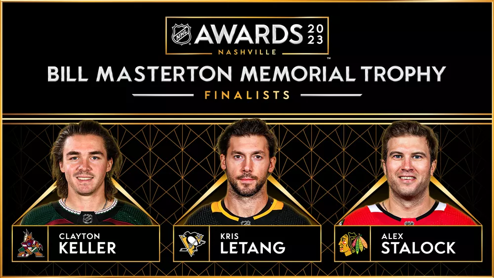 2023 Masterton Trophy Finalists named