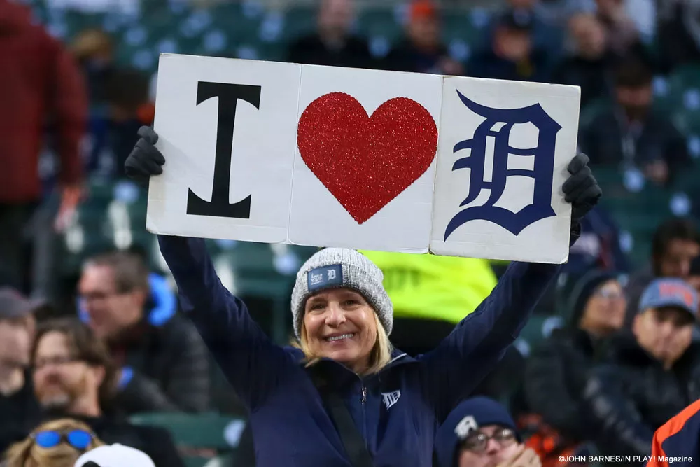 NY Mets at Detroit Tigers May 3 2023. Photo: John Barnes - In Play! magazine