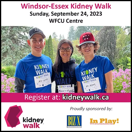 Kidney Foundation Windsor Essex In Play!