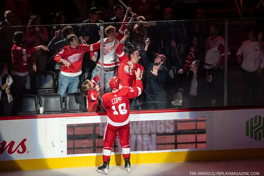 Red Wings vs Penguins October 18 2023 Game Recap - In Play! magazine