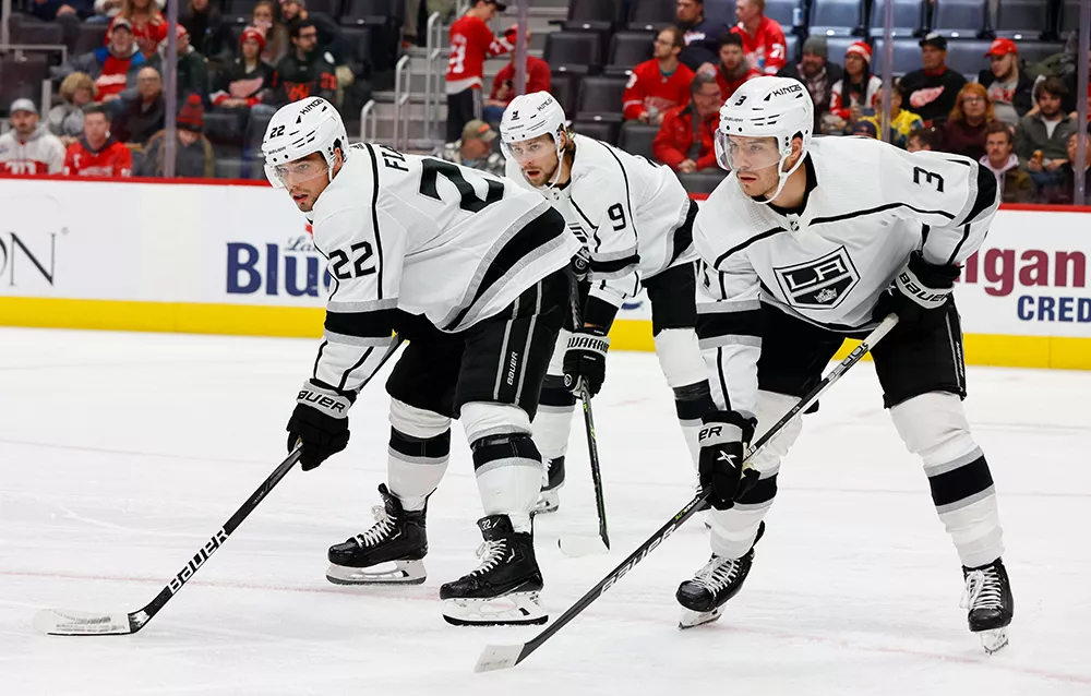 #22 Kevin Fiala Los Angeles Kings In Play! magazine