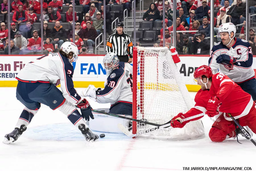 Red Wings Vs Blue Jackets November 11, 2023 - In Play! Magazine