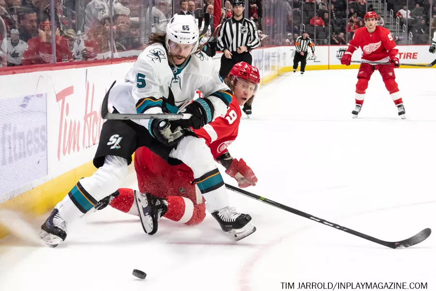 Detroit Red Wings vs San Jose Sharks - In Play! magazine