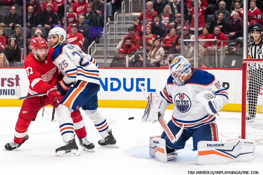 Detroit Red Wings vs Edmonton Oilers January 11 2024 - In Play! magazine