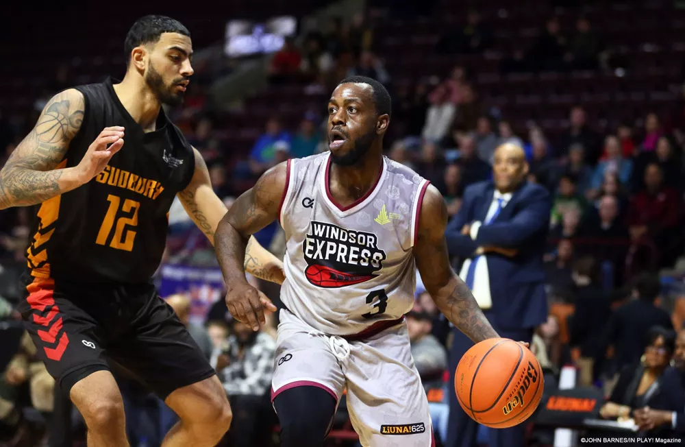 Windsor Express vs Sudbury Five January 26 2024 - In Play! magazine