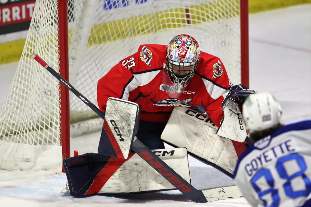 Windsor Spitfires vs Sudbury Wolves January 13 2024 - In Play! magazine