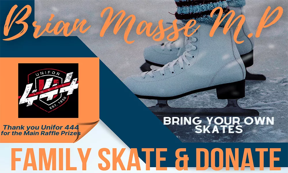 Brian Masse Skate n donate 2024