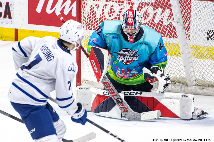Mississauga Steelheads at Windsor Spitfires March 3 2024 In Play! magazine