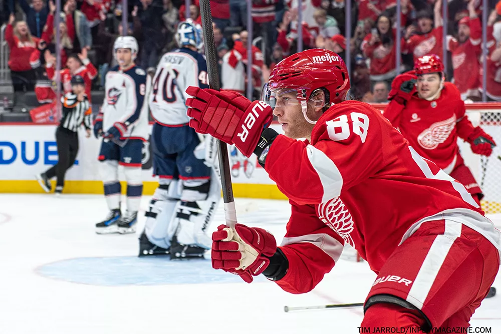 Patrick Kane - Detroit Red Wings - In Play! magazine