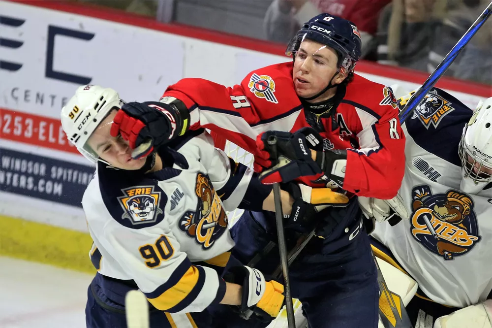 Windsor Spitfires vs Erie Otters March 21 2024 - In Play! magazine