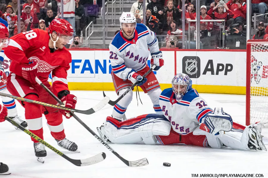 New York Rangers at Detroit Red Wings April 5 2024 - In Play! magazine
