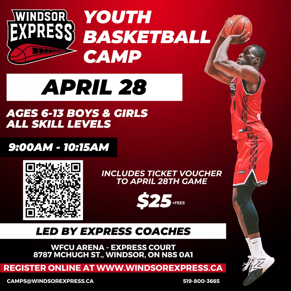 WINDSOR EXPRESS YOUTH BASKETBALL CAMP