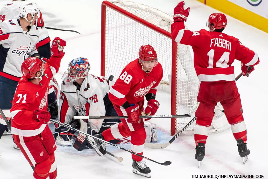 Washington Capitals at Detroit Red Wings April 9 2024 - In Play! magazine