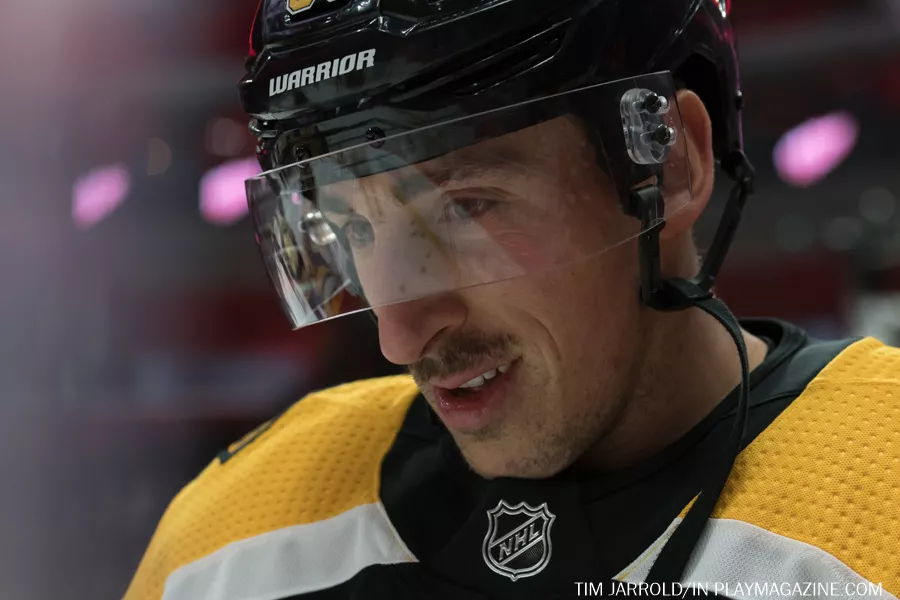 Brad Marchant Boston Bruins - In Play! magazine