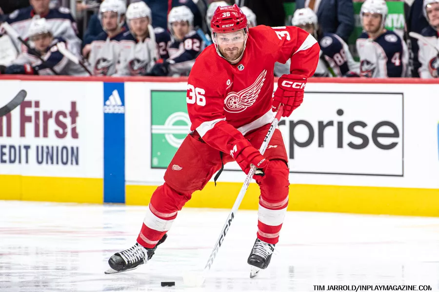 RED WINGS RE-SIGN CHRISTIAN FISCHER - In Play! magazine