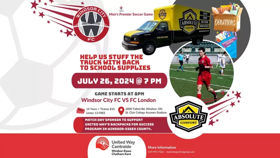 Stuff The Truck Windsor City FC - In Play! magazine