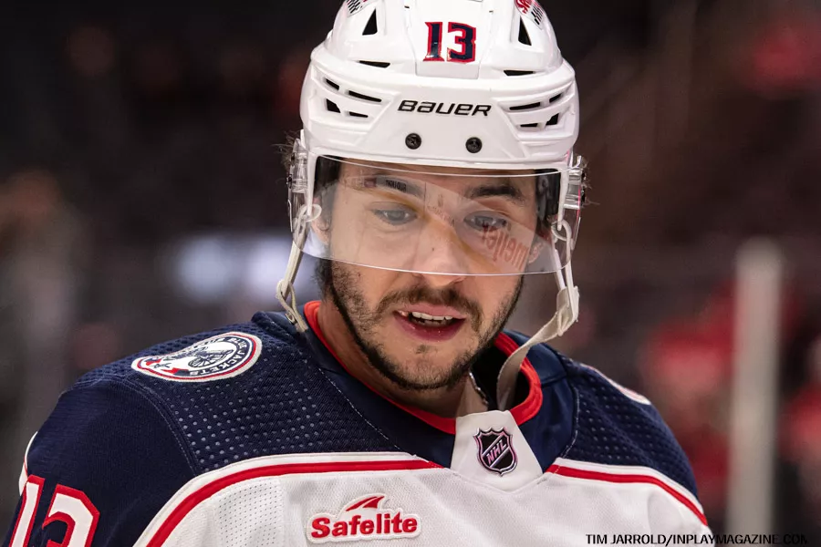 Johnny Gaudreau - Columbus Blue Jackets - In Play! magazine