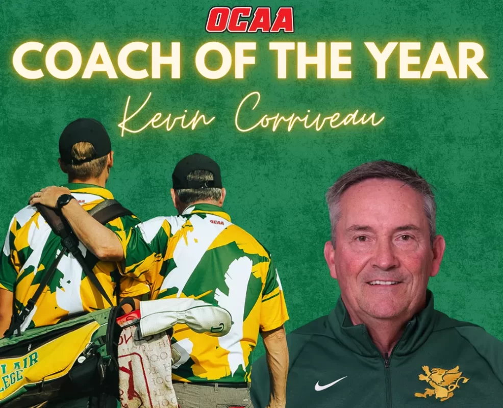 St. Clair's Corriveau Wins OCAA Coach of the Year