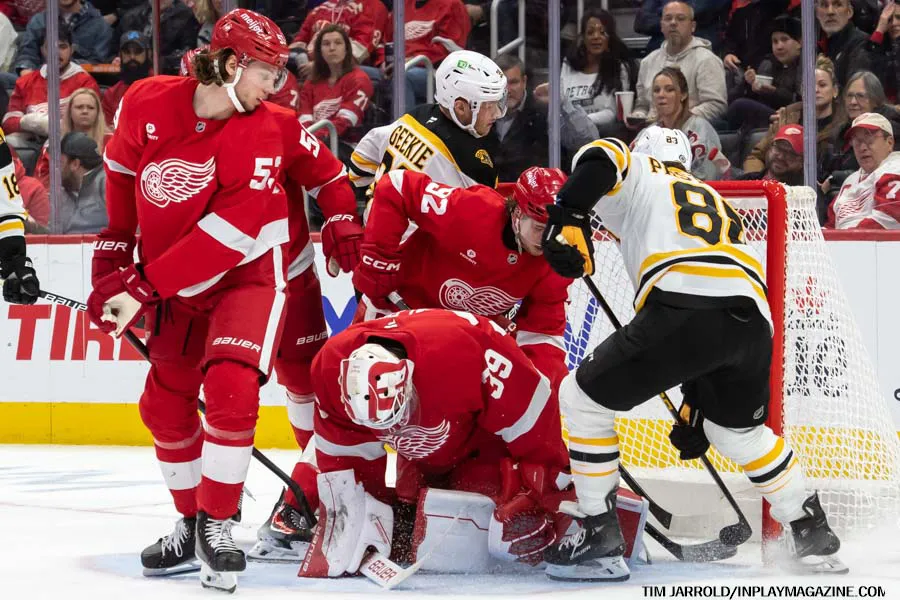 Red Wings vs Bruins November 23 2024 - In Play! magazine