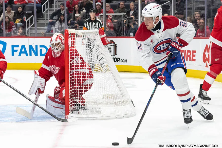 Detroit Red Wings vs Montreal Canadiens December 20, 2024 - In Play! magazine