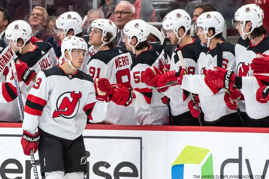 Jesper Bratt - New Jersey Devils - In Play magazine