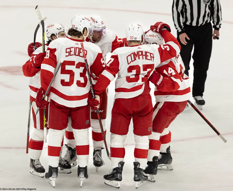 #53 Moritz Seider - Detroit Red Wings - In Play! magazine