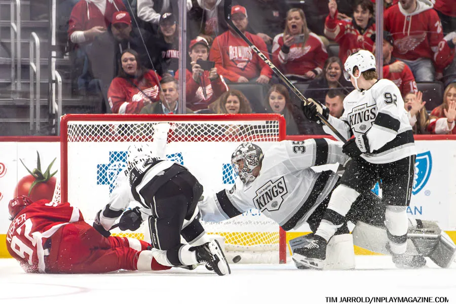 Detroit Red Wings vs Los Angels Kings - January 27 2025 - In Play! magazine