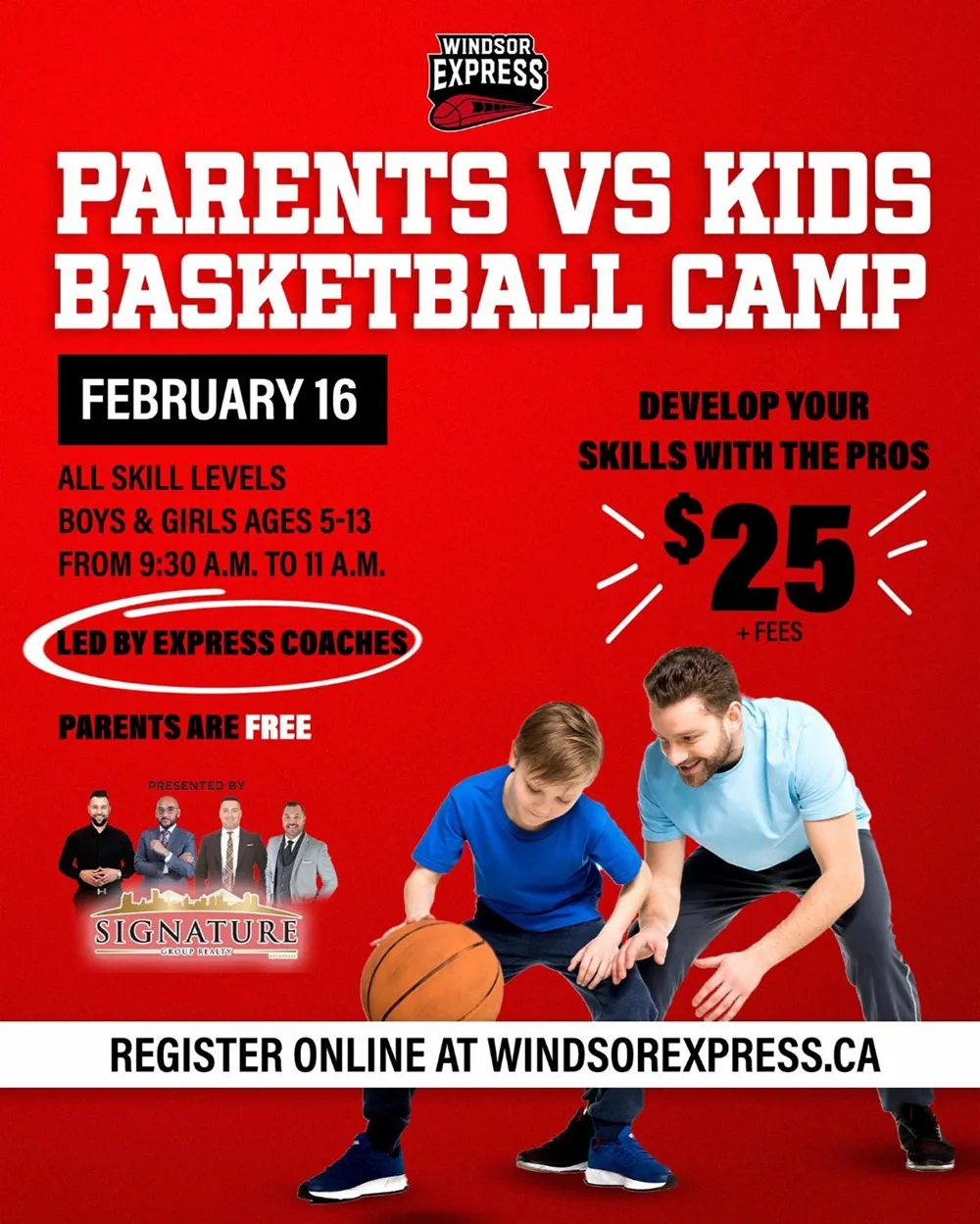Parents vs. Kids Basketball Camp - In Play! magazine