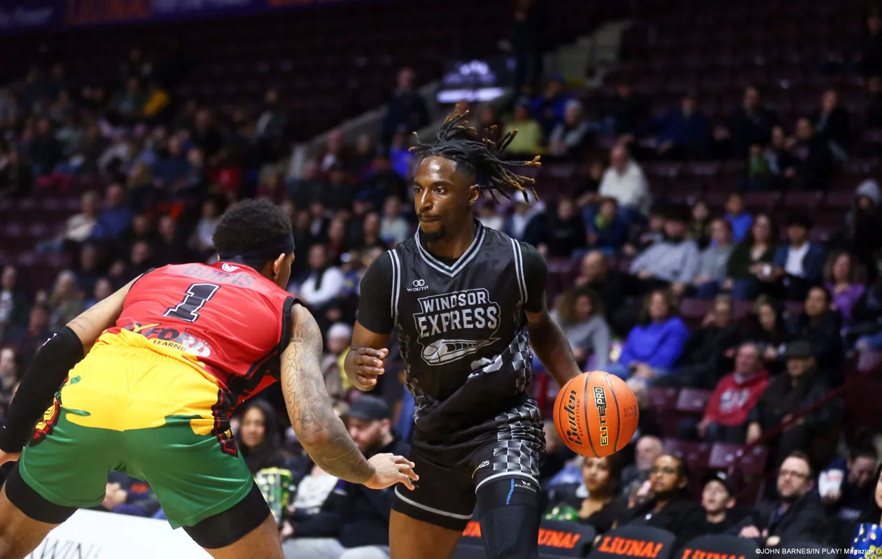 Windsor Express vs KW Titans February 6 2025 - In Play! magazine