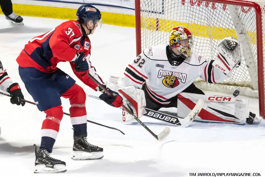 Windsor Spitfires vs Owen Sound Attack - February 17, 2025 - In Play! magazine